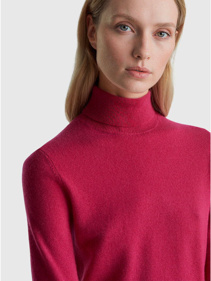 TURTLE NECK SWEATER Women image number 4
